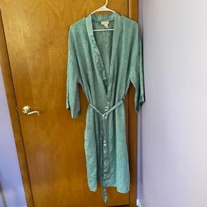 American Vintage Teal Robe